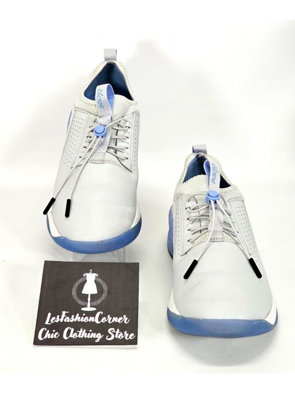 Clove Men's Blue Clarino Grey Matter Nurse Shoes Size 11.5 1805 - Picture 2 of 14
